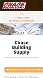 Mobile Screenshot of chacebuilding.com